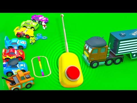 Bad Truck Robb & Stolen Teleport, Funny Stories with Little Cars