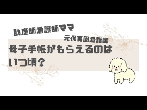 【妊娠】母子手帳がもらえるのはいつ頃？