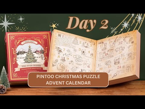 DAY 2 - Pintoo Christmas Puzzle Advent Calendar #adventcalendar2023 #puzzle #jigsawpuzzle