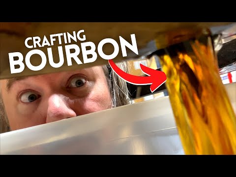 How to make experimental 🥃 BOURBON 🖐 with tiny hands.