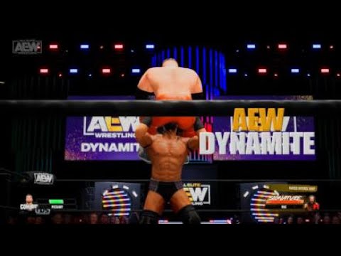 AEW DYNAMITE PAC VS TONY PIZZA GUY!!!!!!!!!!!!!!!!