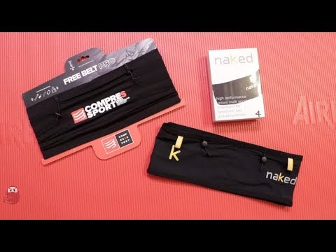 Compressport Free Belt Pro vs Naked Running Band 2 新腰包 第一印象