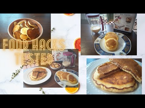 FOOD HACKS On TIKTOK and INSTAGRAM plus Gadget testing