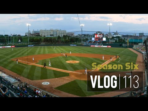 Working a baseball game! | Vlog.113