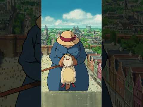 Cutest Ghibli pet ever?? 🐶✨ #howlsmovingcastle