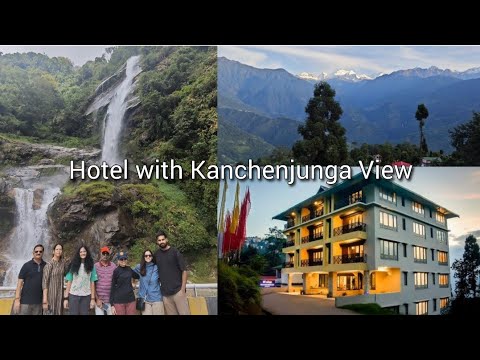 Sikkim Hotel with Kanchenjunga View | Waterfall in Pelling | Room Tour | Sikkim Trip