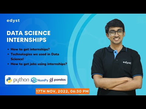 Data Science Internship: All You Need to Know | Edyst | Aneeq