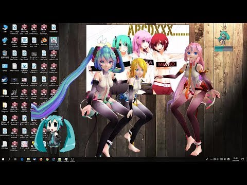 3D Desktop - Miku, Luka and Rin