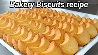 Bakery biscuits recipe | moon biscuits recipe | cookies recipe