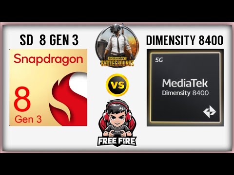 Snapdragon 8 Gen 3 🆚 Mediatek Dimensity 8400