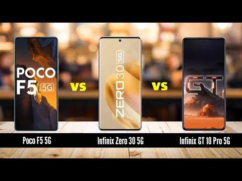 Top 3 5G Smartphones Battle: Poco F5 5G vs Infinix Zero 30 5G vs Infinix GT 10 Pro 5G