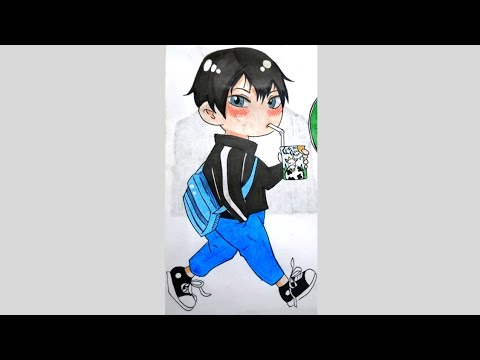 Drawing Kageyama from Haikyuu #shorts #anime #artsyfam #trending #viral #haikyuu #kageyama #hinata