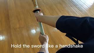 KENDO Lessons: How to properly hold and use your Shinai