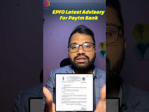 EPFO Latest Circular For Paytm Bank KYC #statutorysolution #epf #paytm #paytmbankkyc #shorts #short