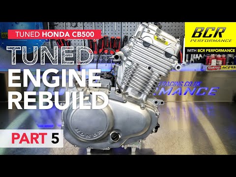 TUNED Honda CB 500 Engine with BCR Performance