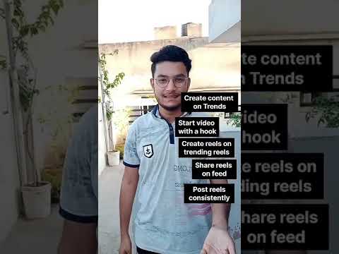 HOW TO GET MORE VIEWS ON INSTAGRAM REELS? #instagram #shortvideo