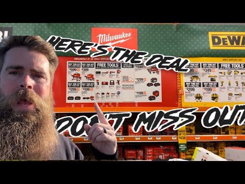 Milwaukee Madness: Home Depot’s Black Friday Bargains on Top Milwaukee Tools 2023! 🧰