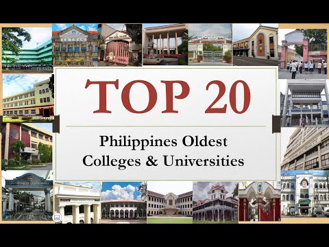 TOP 20 OLDEST COLLEGES AND UNIVERSITIES