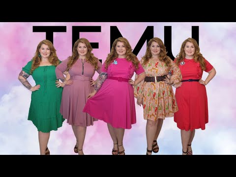 Temu Spring Plus Size Haul | June 2024 #temu #temuplussize