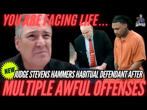 Judge Dismantles Defendant Facing Life In Prison For Awful Offenses | NEW | 4K