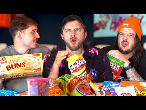 American snacks WITH THE BOYS