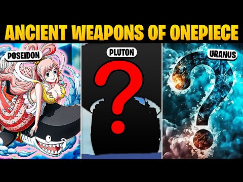 These Legendary Weapons Can Break The World of One Piece.