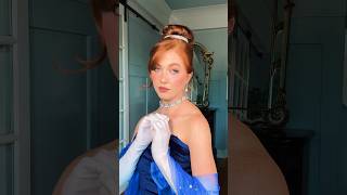 Anastasia hair tutorial for Halloween 💙 Love this movie! #hairstyle #hairtutorial