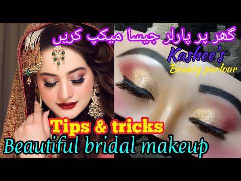 kashee's inspired eyemakeup step by step for begginers | kashees bridal makeup | kashees makeup |