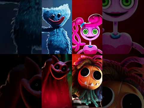 poppy playtime all chapters antagonist #shorts #poppyplaytime #fnaf