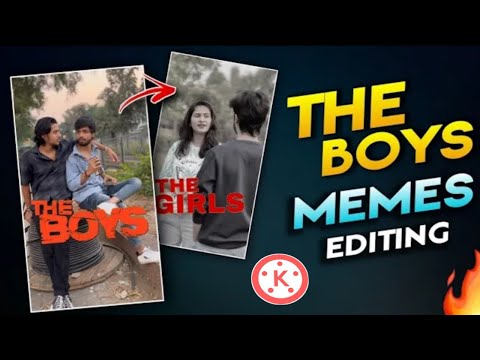 How to edit The boys & The Girl  meme | The boys meme reel tutorial | The Girl meme template editing