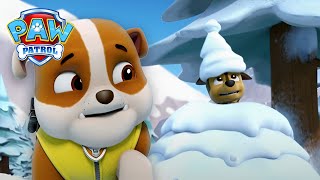 Footprints in the Snow! - PAW Patrol Episode - Cartoons for Kids Compilation