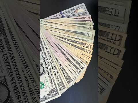 Cashing Stuffing $500 Weekly Paycheck | Mom of 2 #cashstuffing #money #cashenvelopes #shorts #cash