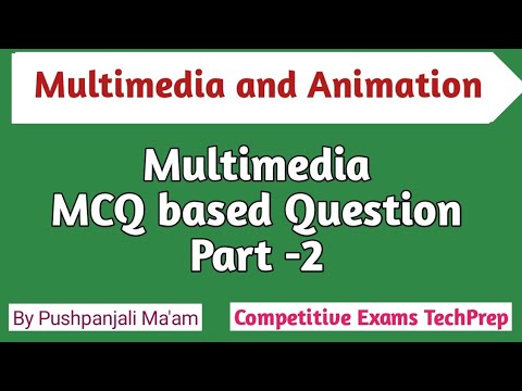 Multimedia MCQ Based Questions Part - 2 in Hindi