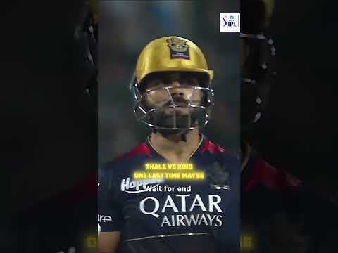 RCB vs CSK 🔥🔥🔥#rcb #rcbfans #cskvsrcb #csk #virat #msdhoni #shortvideo