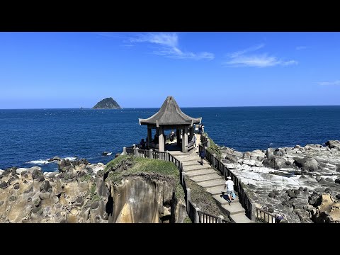 Keelung City/基隆火車站前的海洋廣場/和平島公園/ 少年時走過的路徑3-11-2023