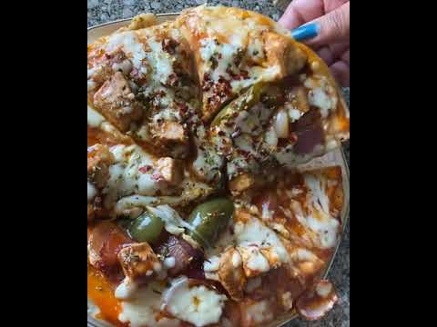 Home Made Chili Panner Pizza 🍕 Recipe || Taste Is Amazing || All Pizza Lover Try Now ||