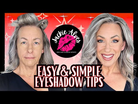 Don't Miss This SIMPLE and EASY Eyeshadow Tutorial ♥ | Makeup Tutorial For Mature Skin