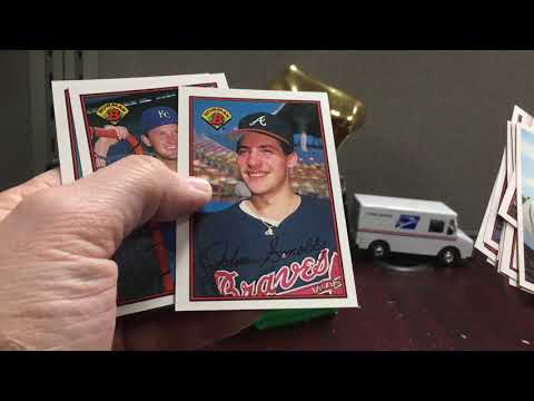 1989 Bowman Baseball Hobby Box Break