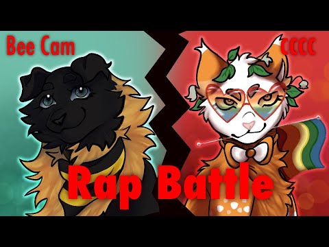 Bee CAM VS Candy Corn Camera Cat! || Warrior Cats RAP BATTLE || *explicit*