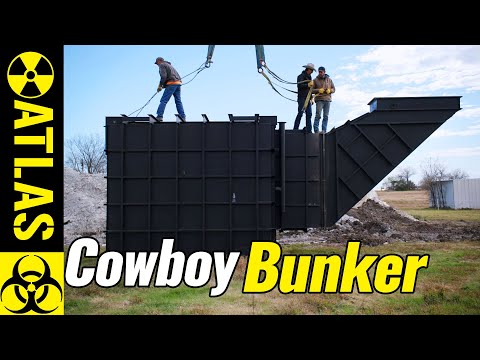 Cowboys Install A Bomb Shelter