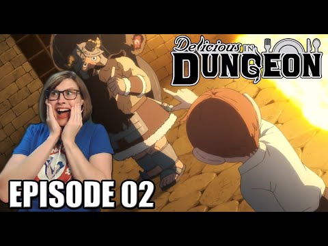 Delicious in Dungeon: Episode 2 Reaction! BASILISK, OMELETS, & KAKIAGE!?