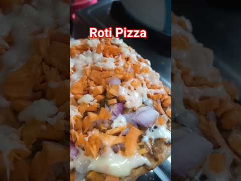 anyone can make this pizza #rotipizza #rotipizzarecipe #pizzalover #easyfoodideas #snackbox