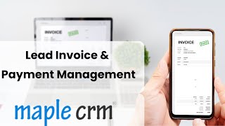 Generate invoices for lead payments and manage installments