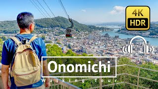 Hiroshima Onomichi Walking Tour - Hiroshima Japan [4K/HDR/Binaural]