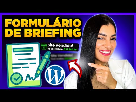 Como Fazer um FORMULÁRIO DE BRIEFING dentro do seu site [Briefing de criação de sites]