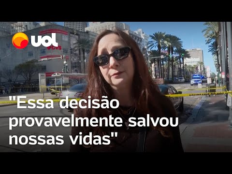 Turistas de Nova Orleans falam sobre ataque que matou 10