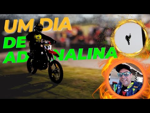 UM DIA DE ADRELINA DE MOTO NO KARTODROMO AO FREESTYLE