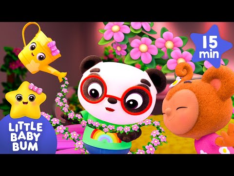 Twinkle's Blooming Magic 🌸 Lavender's Blue | 15 mins of Relaxing Songs | Little Baby Bum