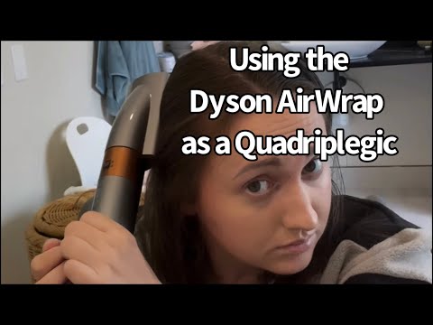 Erin Field: How I dry and straighten my hair as a quadriplegic!￼