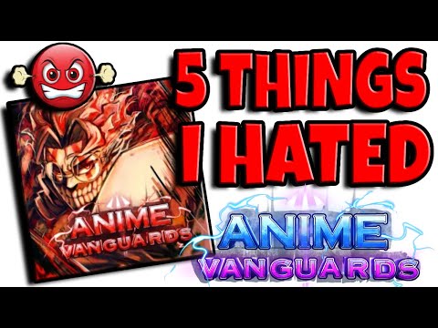 5 Things I HATED About Update 1.5 | Anime Vanguards